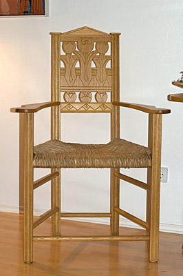 Reiseführer Bremen - Stuhl nach Vogeler