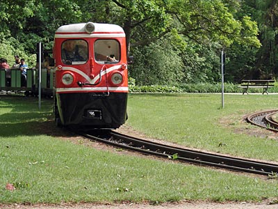 Reiseführer Dresden - Strehlen - Großer Garten - Bimmelbahn