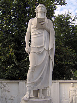 Reiseführer Dresden - Schiller Statue