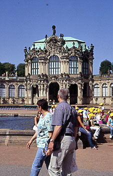 Reiseführer Dresden - Pavillon des Zwingers