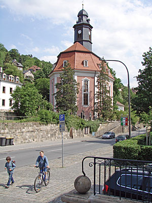 Reiseführer Dresden - Loschwitz - Kirche Loschwitz