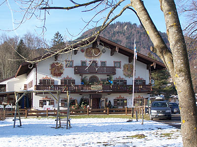 Deutschland Ruhpolding Bauernhauscafé