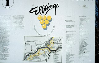 Karte Elbling-Route