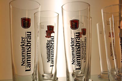 Gläser, Lammsbräu