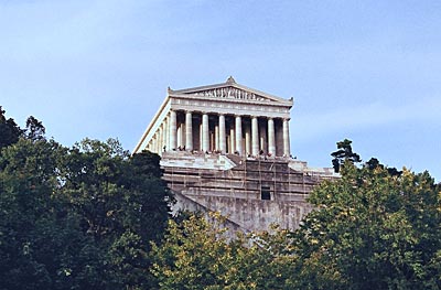 Blick auf die Walhalla