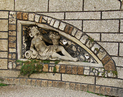 Details der Großen Kaskade in den Herrenhäuser Gärten (Hannover)