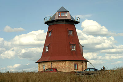 Deutschland Mecklenburgische Schweiz Windmühle