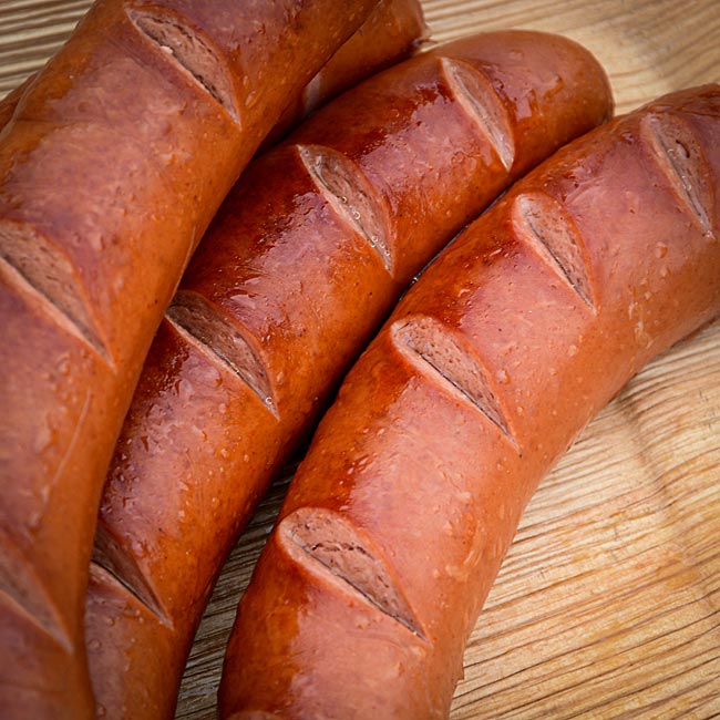 Südpfalz Essen und Trinken - Würste aus Straußenfleisch