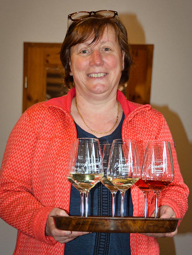 Südpfalz Essen und Trinken - Rosenhof, Sabine Bohlender, Weinprobe