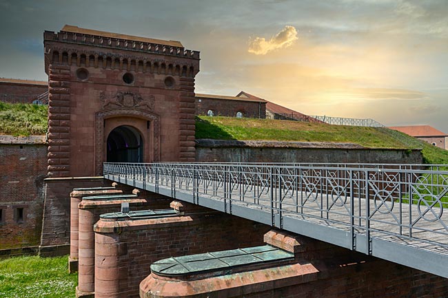 Südpfalz Essen und Trinken - Festung Germersheim