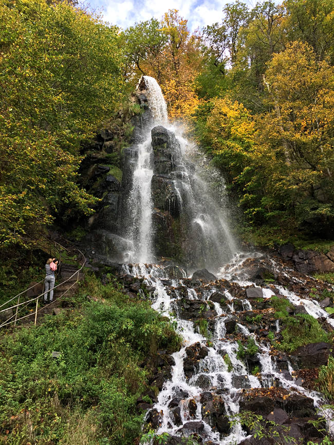 Trusetaler Wasserfall, Thüringer Wald