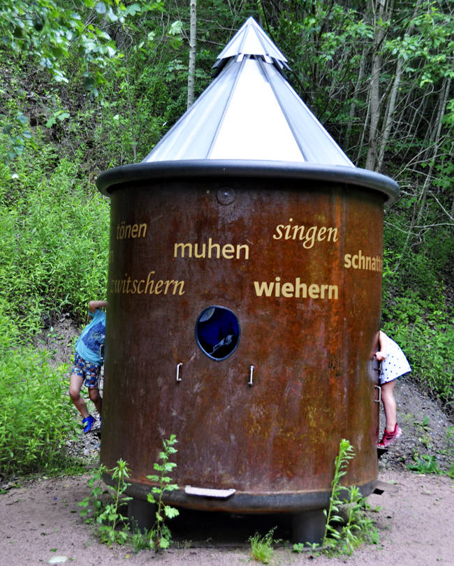 Klangpfad im Trusetal, Thüringer Wald