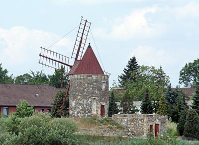 Blick auf das Internationale Mühlenmuseum Gifhorn