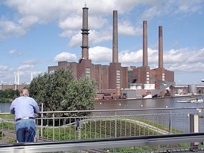 Das VW-Kraftwerk am Mittellandkanal