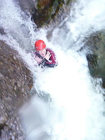 Canyoning im Allgäu - Foto: baWILDria