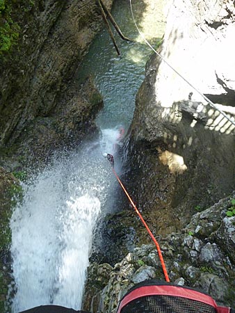 Canyoning im Allgäu - Foto: baWILDria