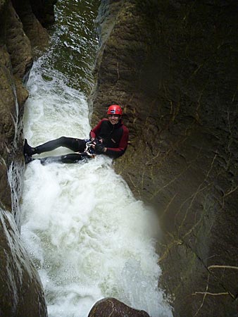 Canyoning im Allgäu - Foto: baWILDria