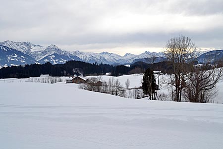 Allgäu Winterlandschaft