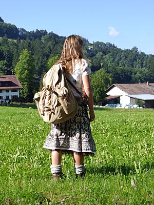 Allgäu - Aufbruch zur Kräuterwanderung