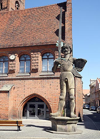 Altmark - Roland-Figur in Stendal