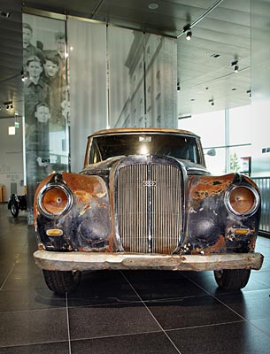 Ingolstadt - Der „letzte Horch“, Pullmann-Limousine Horch 830 BL (Bj. 1953) entwickelt für einen der Geschäftsführer der Audi Union AG