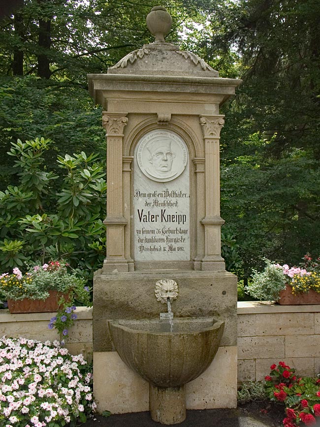 Bad Wörishofen - Kneipp-Brunnen am Kurpark