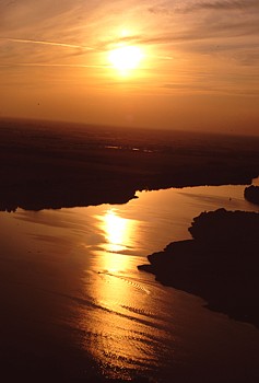 Brandenburg - Ruppiner See im Abendlicht