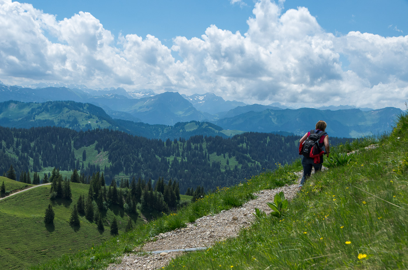 Wandern in den bayerischen Bergen
