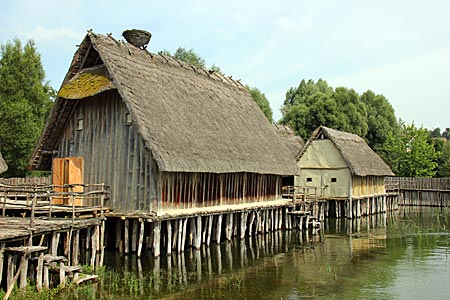 Bodensee - Pfahldorf in Unteruhldingen