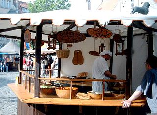 Braunschweig - Saftladen auf dem Mittelaltermarkt