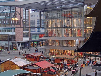 Chemnitz - gläsernes Kaufhaus von Helmut Jahn