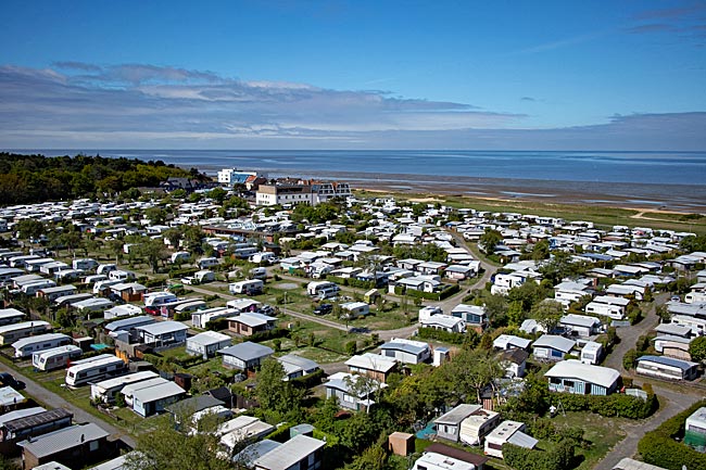 Cuxhaven - Campingareal in Sahlenburg
