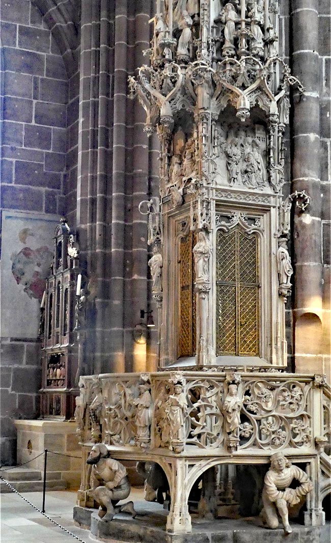 Nürnberg: St. Lorenz, Sakramentshaus, 1496