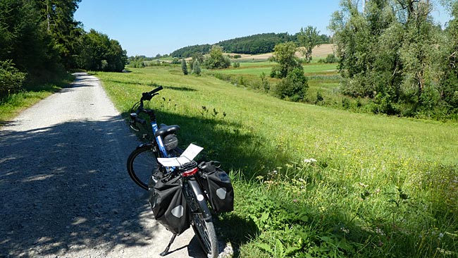 Zwischen Markt Lichtenau und Ansbach: Schöne Landschaft