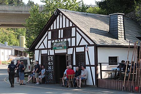 Frankenwald - Floßfahrt auf der Wilden Rodach - Flösserkeller