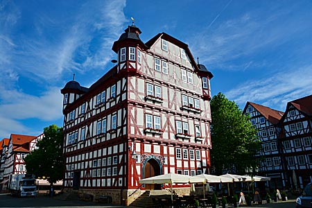 Fulda-Radweg - Rathaus in Melsungen
