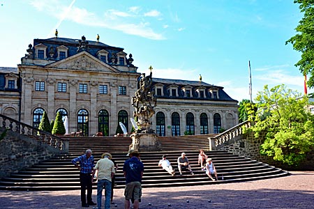 Fulda-Radweg - Orangerie in Fulda