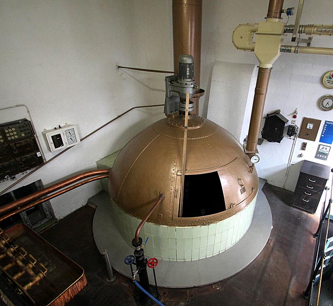 Das ehemalige, heute historische Sudhaus der Mittenwalder Brauerei