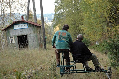 Deutschland - Grünes Band - Draisine bei Gräfenthal