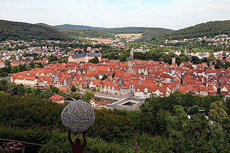 Hannoversch Münden - Blick von der Tillyschanze