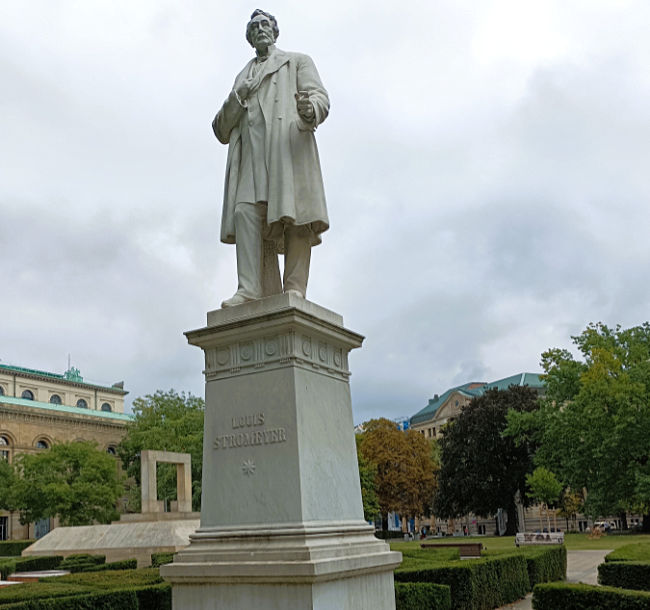 Hannover - Denkmal für Louis Stromeyer