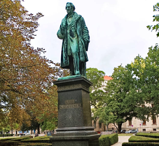 Hannover - Denkmal für Karl Karmarsch