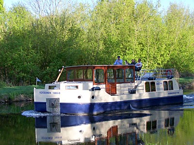 Brandenburg - Radweg am Voss-Kanal entlang (von Zehdenick bis Bischofswerder)