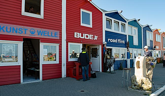 Helgoland - Hummerbuden am Binnenhafen