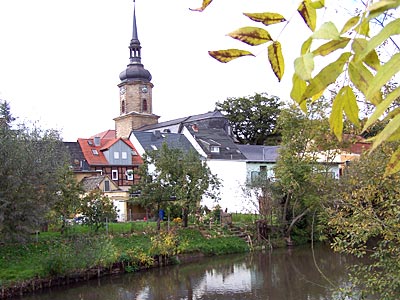 Deutschland - an der Ilm in Bad Sulza