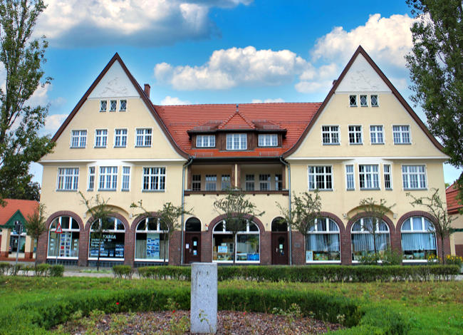 Lausitzer Seenland - Gartenstadt Marga - ehemaliges Kaufhaus