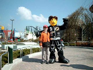 Günzburg - Legoland - Robin mit Jack Stone