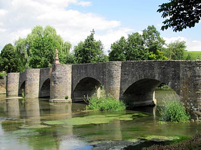 Brücke von Balthasar Neumann bei Tauberrettersheim