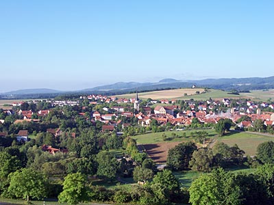 Deutschland - Blick auf Fladungen