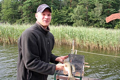 Mecklenburg - Seen - Jörend mit Fisch